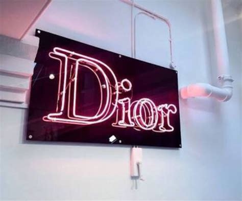 neon lights line dior|dior 小錢包 男.